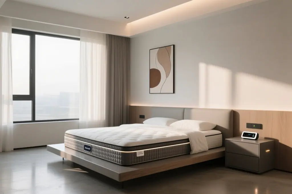 Matelas chauffant connecté et autres nouveautés en matière de literie