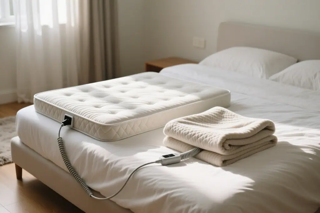 Surmatelas ou couverture chauffante ? Les clés pour bien choisir